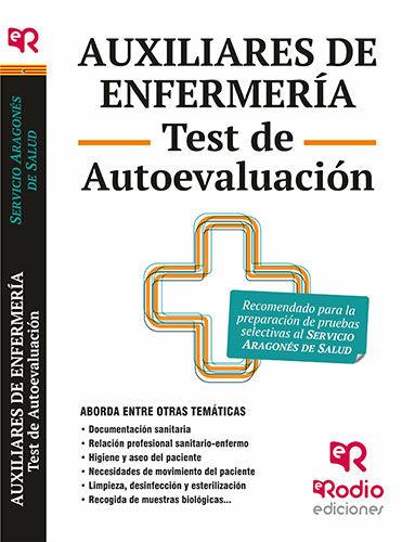 AUXILIARES DE ENFERMERÍA. TEST DE AUTOEVALUACIÓN. SERVICIO ARAGONÉS DE SALUD | 9788416266258 | AGLA TRABAJOS TECNICOS