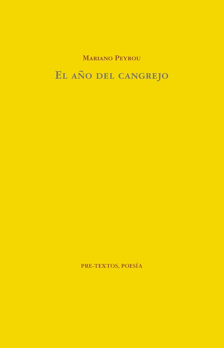 AÑO DEL CANGREJO, EL | 9788416906505 | PEYROU, MARIANO
