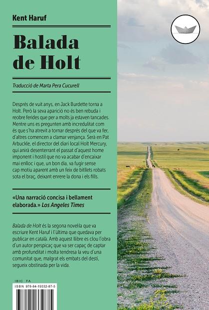 BALADA DE HOLT | 9788419332875 | HARUF, KENT