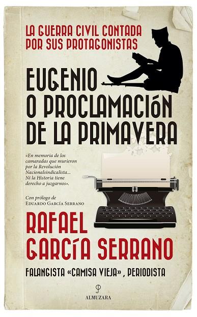 EUGENIO O LA PROCLAMACIÓN DE LA PRIMAVERA | 9788417797010 | GARCÍA SERRANO, RAFAEL