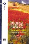 LECTURES DE POESIA CATALANA, L' | 9788429739190 | MOLAS, JOAQUIM