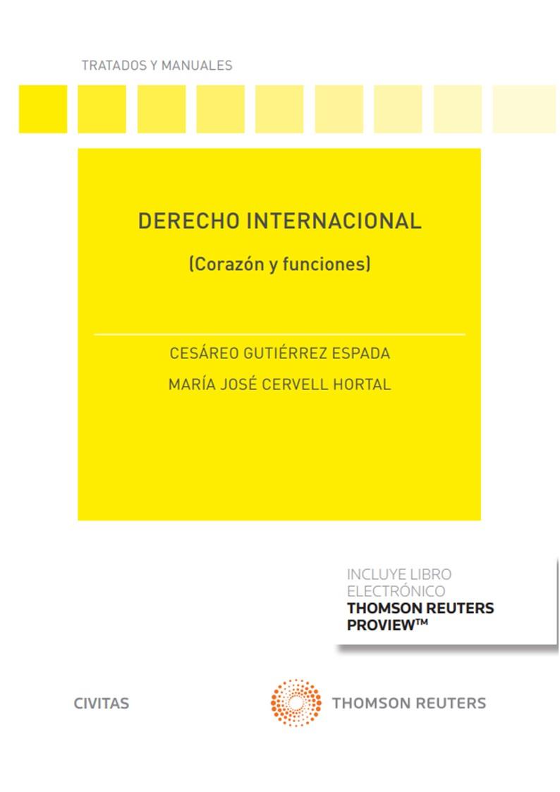 DERECHO INTERNACIONAL PUBLICO 2022 (PAPEL + E-BOOK) | 9788411256070 | CERVELL HORTAL, MARÍA JOSÉ/GUTIÉRREZ ESPADA, CESÁREO