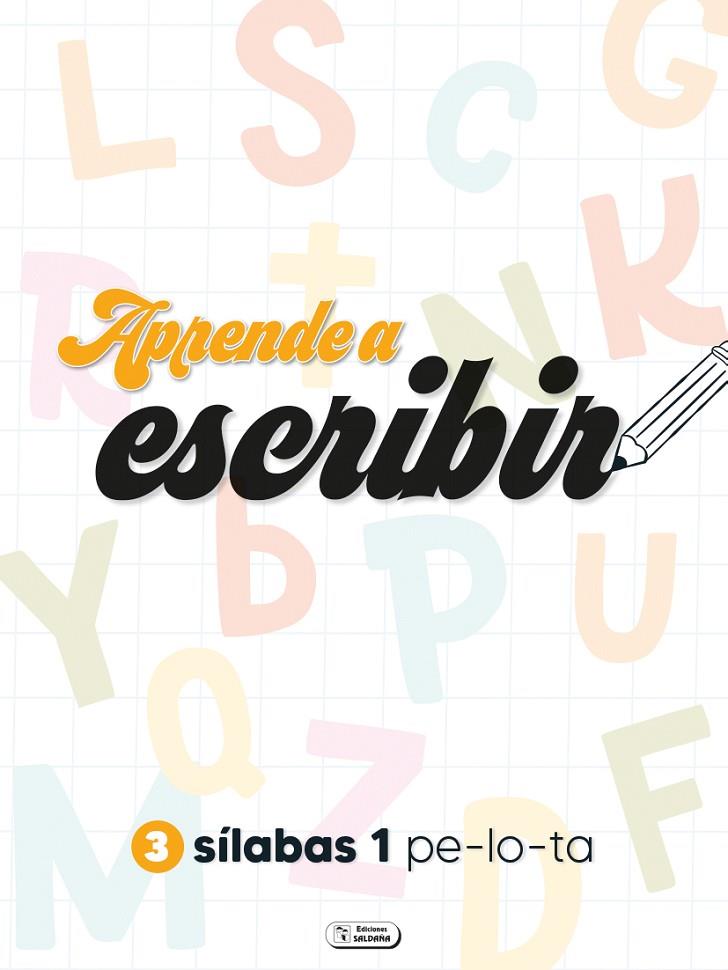 APRENDO A ESCRIBIR SILABAS 1 | 9788411512169