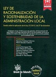 LEY DE RACIONALIZACIÓN Y SOSTENIBILIDAD DE LA ADMINISTRACIÓN LOCAL | 9788490537404 | DOMÍNGUEZ VILA, ANTONIO