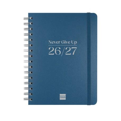 AGENDA ESPIRAL DOBLE CURS COSMO 1/4 SVH 26-27 BLAU | 8422952416241