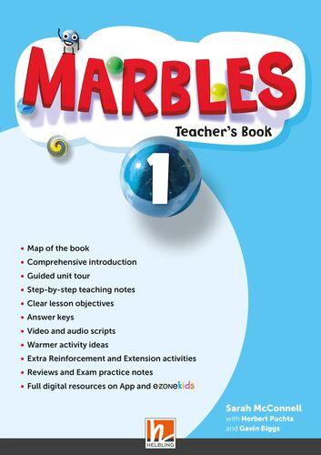 MARBLES TEACHERS BOOK 1 + APP + E-ZONEKIDS | 9783990897676 | VARIOS AUTORES