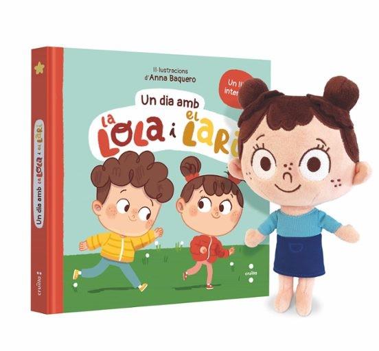 DIA AMB LA LOLA I EL LARI, UN (PACK AMB PELUIX) | 9788466158688 | TELLECHEA, TERESA