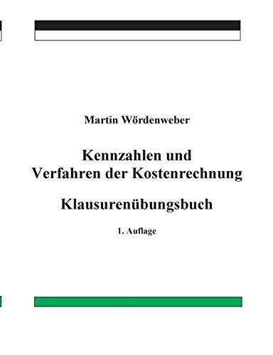 KENNZAHLEN UND VERFAHREN DER KOSTENRECHNUNG | 9783750493940 | WORDENWEBER, MARTIN