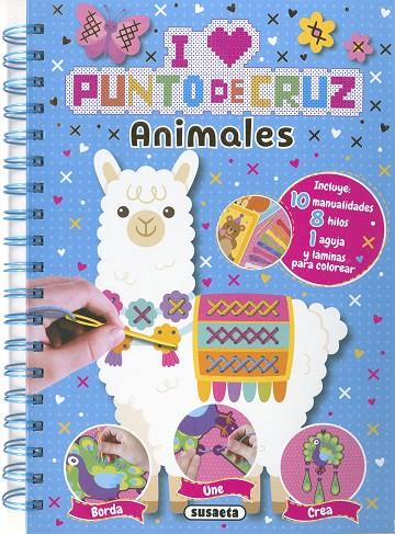 CREA Y COLOREA. ANIMALES | 9788411961370 | SUSAETA EDICIONES