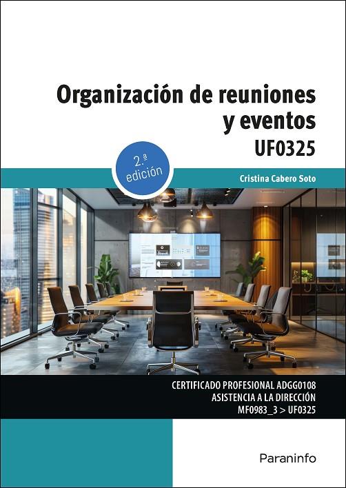 ORGANIZACIÓN DE REUNIONES Y EVENTOS | 9788428370127 | CABERO SOTO, LUISA CRISTINA