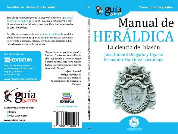 GUÍABURROS MANUAL DE HERÁLDICA | 9788418121050 | DELGADO Y UGARTE, JOSU IMANOL / MARTINEZ LARRAÑAGA