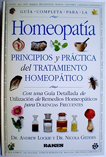 HOMEOPATIA GUIA COMPLETA | 9788486115395 | LOCKIE, ANDREW