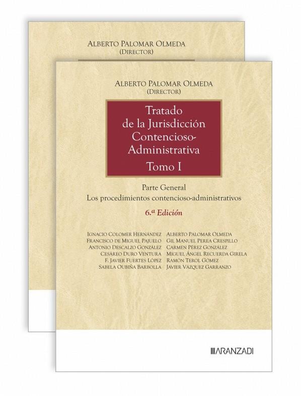TRATADO DE LA JURISDICCIÓN CONTENCIOSO-ADMINISTRATIVA (6 EDICIÓN) | 9788410858305 | PALOMAR OLMEDA, ALBERTO