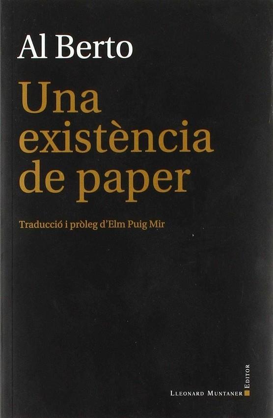 EXISTÈNCIA DE PAPER, UNA | 9788417153618 | AL BERTO