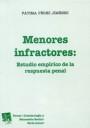 MENORES INFRACTORES : ESTUDIO EMPÍRICO DE LA RESPUESTA PENAL | 9788484563648 | PÉREZ JIMÉNEZ, FÁTIMA