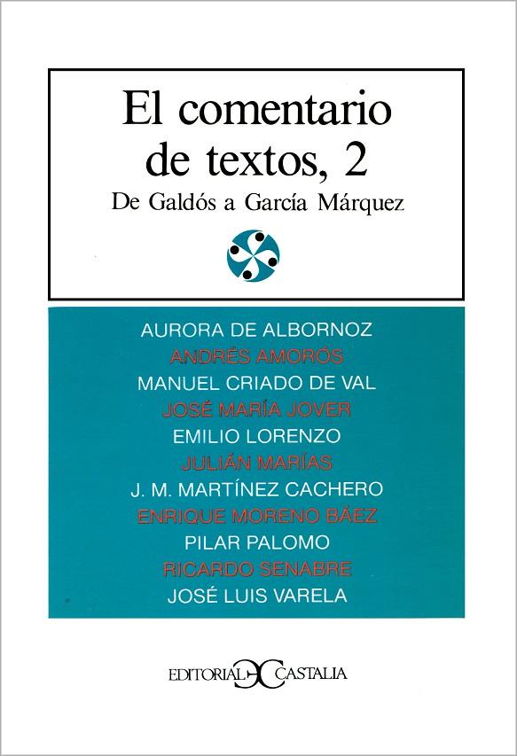 COMENTARIO DE TEXTOS, II, EL | 9788470391767 | VARIOS AUTORES