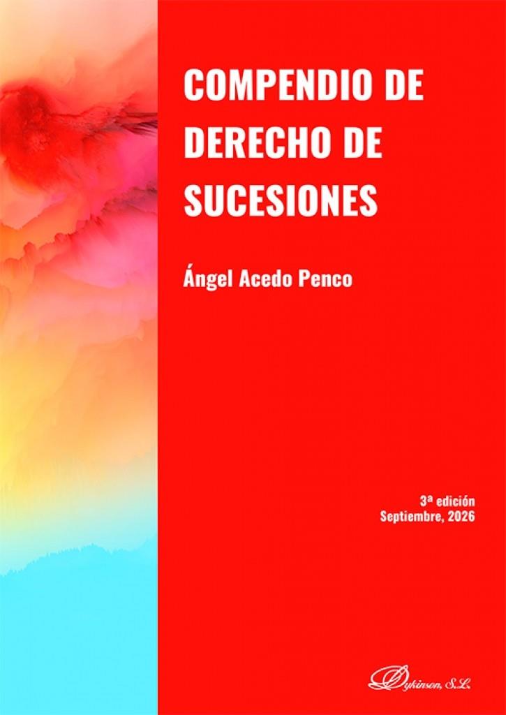 COMPENDIO DE DERECHO DE SUCESIONES | 9791370475109 | ACEDO PENCO, ANGEL