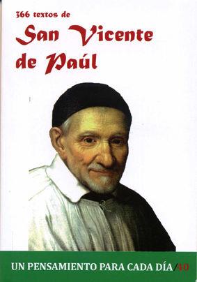 366 TEXTOS DE SAN VICENTE DE PAUL | 9788415915355 | GONZÁLEZ VINAGRE, ANTONIO