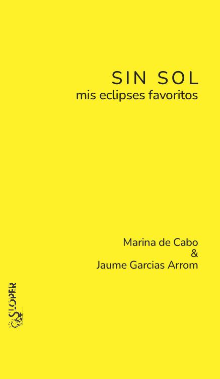 SIN SOL | 9788410002562 | DE CABO, MARINA