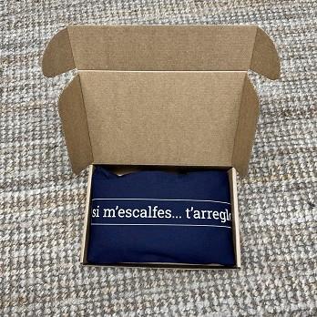 SAC TERMIC ELS XIMPLETS SI M'ESCALFES BLAU | 9999900013887