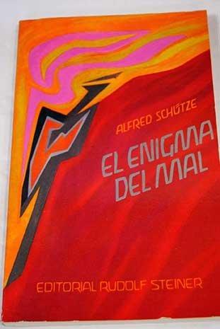 ENIGMA DEL MAL | 9788485370085 | SCHUTZE, ALFRED