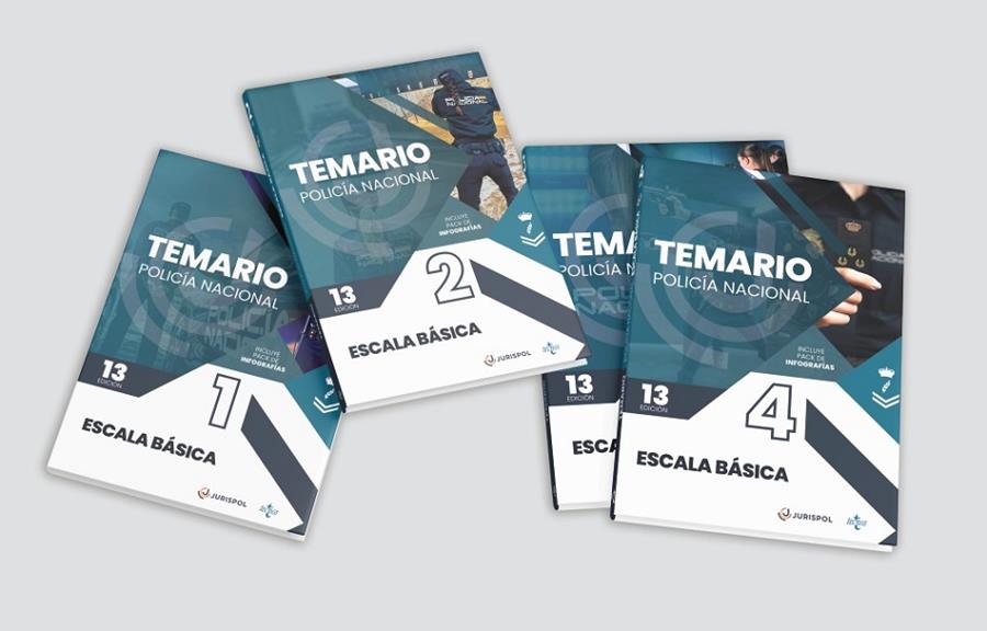 PACK TEMARIO OPOSICIÓN ESCALA BÁSICA POLICÍA NACIONAL | 9788430991105 | JURISPOL / RIUS DIEGO, FRANCISCO J.