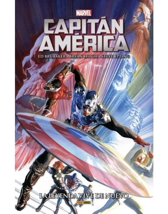 MARVEL INTEGRAL. CAPITAN AMERICA : LA LEYENDA VIVE DE NUEVO | 9788411010207 | BRUBAKER, ED