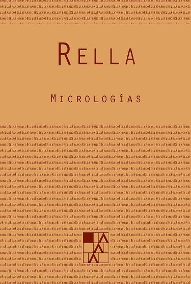 MICROLOGIAS | 9789508892911 | RELLA, FRANCO