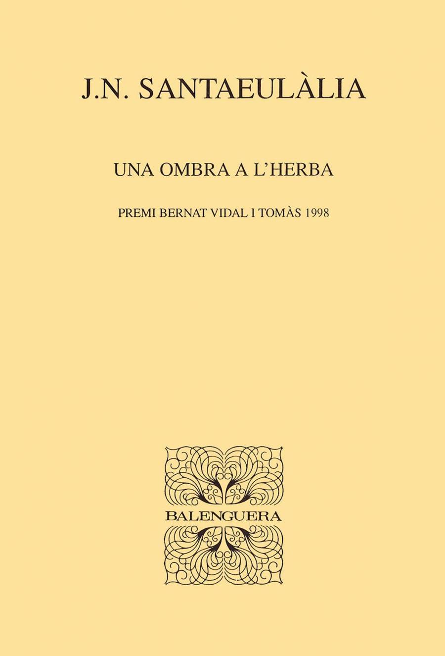 OMBRA A L'HERBA, UNA | 9788427350847 | SANTAEULALIA, J. N.