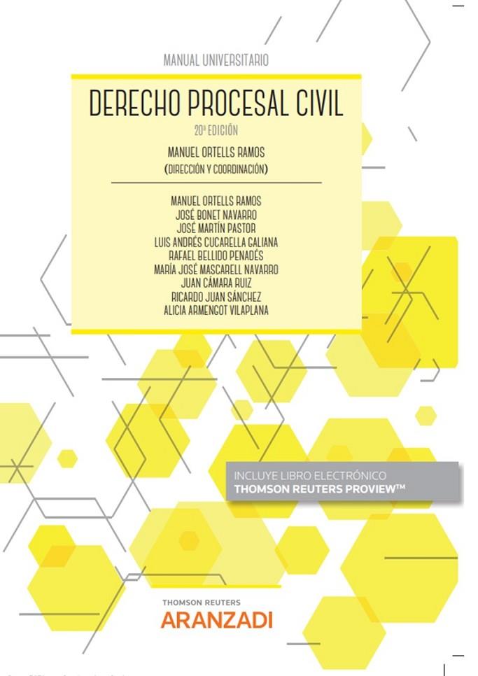 DERECHO PROCESAL CIVIL | 9788411245043 | ARMENGOT VILAPLANA, ALICIA
