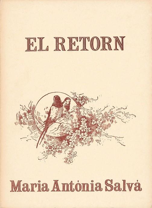 RETORN, EL | 9788427301368 | SALVA, MARIA ANTONIA