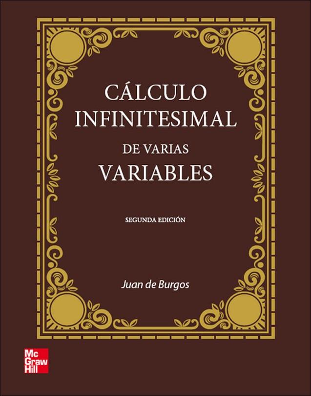 CALCULO INFINITESIMAL DE VARIAS VARIABLES (2 ED) | 9788448161088 | BURGOS, JUAN DE
