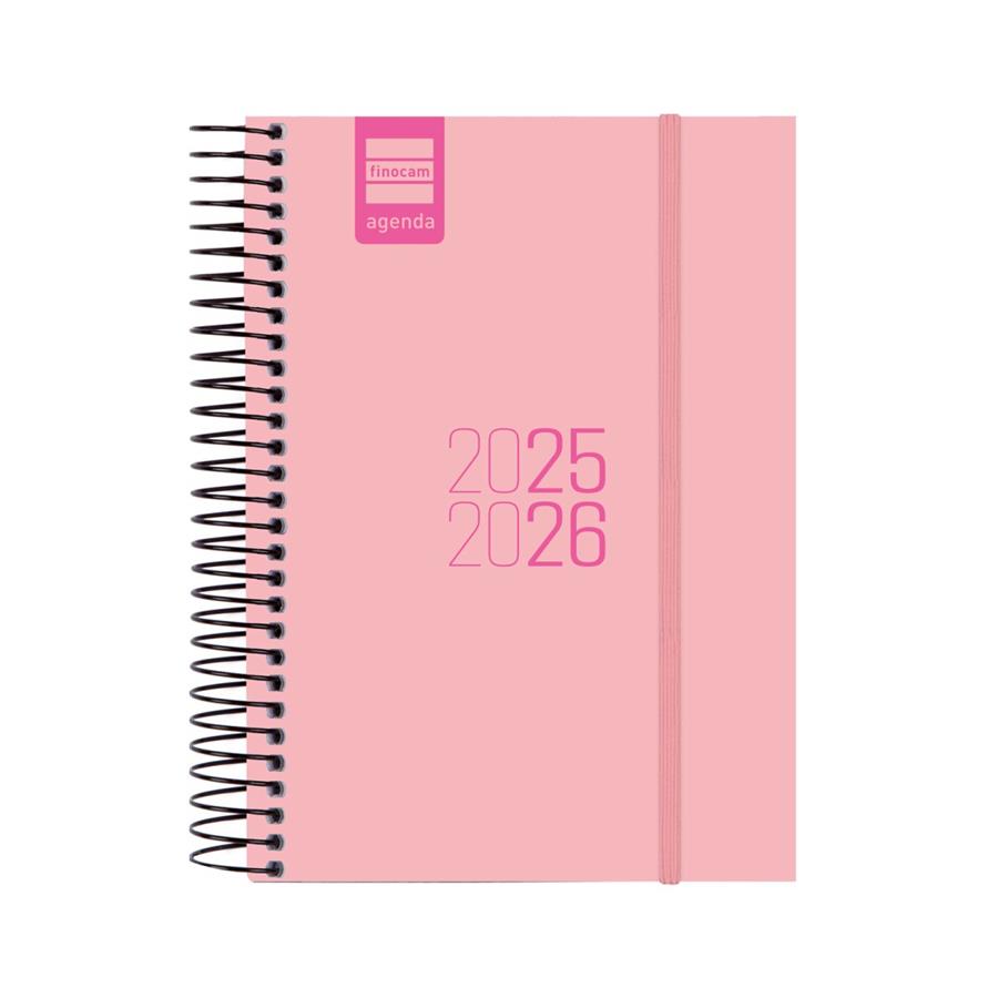 AGENDA ESPIRAL CURS ESPIR E8 1DP 25-26 ROSA | 8422952399094