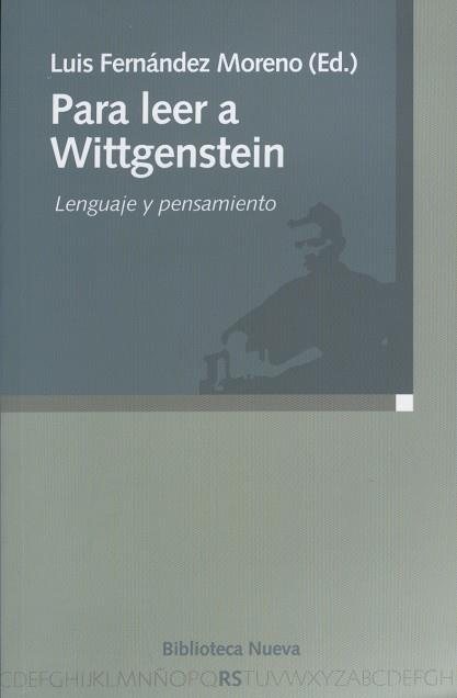PARA LEER A WITTGENSTEIN | 9788497428156 | FERNANDEZ MORENO, LUIS