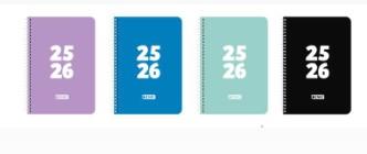 AGENDA TEENS T.PLASTIC 4T S7V ENRI VARIS COLORS | 8427291069295