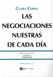 NEGOCIACIONES NUESTRAS DE CADA DÍA, LAS | 9788494552212 | CORIA, CLARA