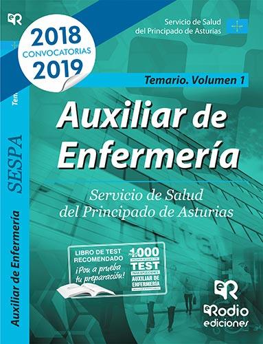 AUXILIAR DE ENFERMERÍA. SERVICIO DE SALUD DEL PRINCIPADO DE ASTURIAS. TEMARIO VOLUMEN 1. | 9788417439736 | VARIOS AUTORES