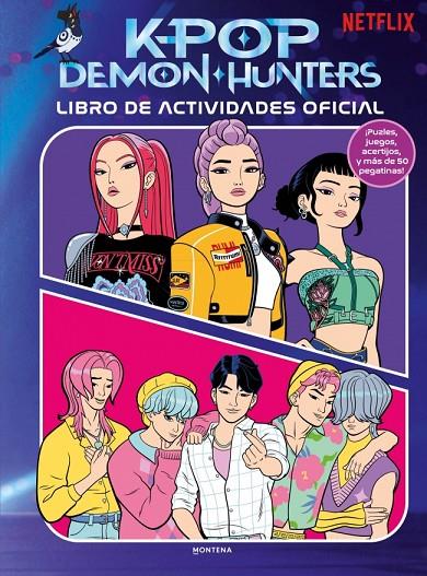 KPOP DEMON HUNTERS : LIBRO DE ACTIVIDADES OFICIAL | 9791387973292 | NETFLIX