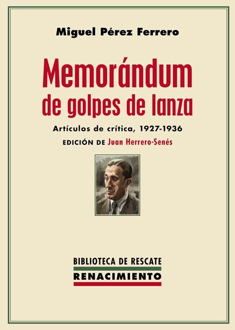 MEMORÁNDUM DE GOLPES DE LANZA | 9788417550424 | PEREZ FERRERO, MIGUEL