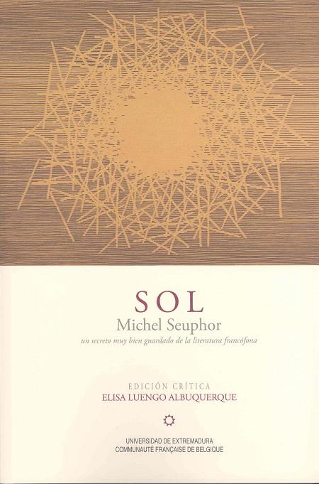 SOL. MICHEL SEUPHOR | 9788477239505 | SEUPHOR, MICHEL