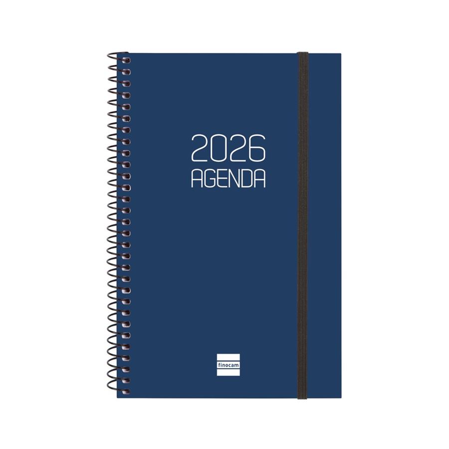 AGENDA ESPIRAL ANUAL OPAQUE E5 SVH 2026 BLAU | 8422952408659