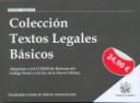 COLECCIÓN TEXTOS LEGALES BÁSICOS | 9788498769593 | FRANCISCO DE PAULA BLASCO GASCÓ/FRANCISCO JAVIER ÁLVAREZ GARCÍA/ANA CRISTINA ANDRÉS DOMÍNGUEZ/PAZ M.