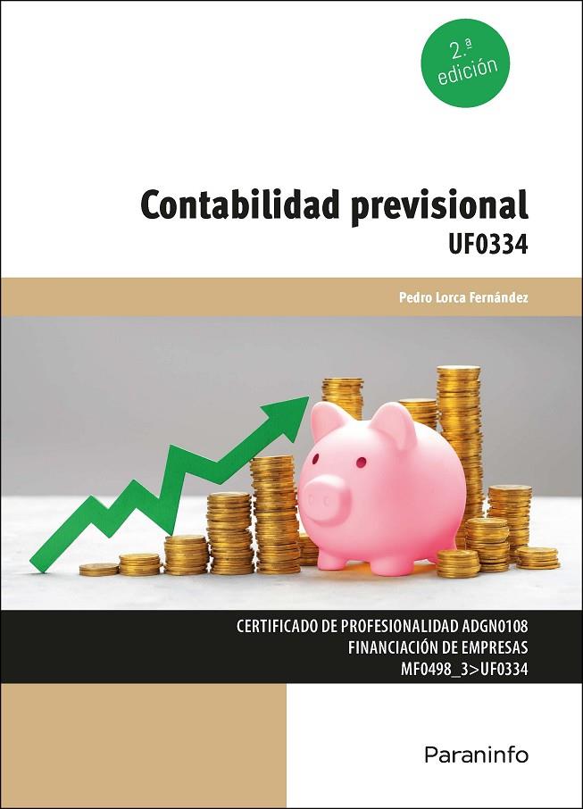 CONTABILIDAD PREVISIONAL | 9788413661735 | LORCA FERNANDEZ, PEDRO