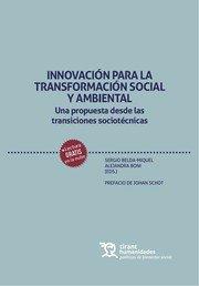 INNOVACION PARA LA TRANSFORMACION SOCIAL Y AMBIENTAL | 9788411830256 | BELDA MIQUEL, SERGIO / BONI, ALEJANDRA