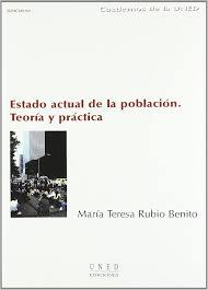 ESTADO ACTUAL DE LA POBLACIÓN | 9788436243789 | RUBIO BENITO, MARIA TERESA