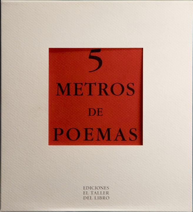 CINCO METROS DE POEMAS | 9788493384401 | OQUENDO DE AMAT, CARLOS