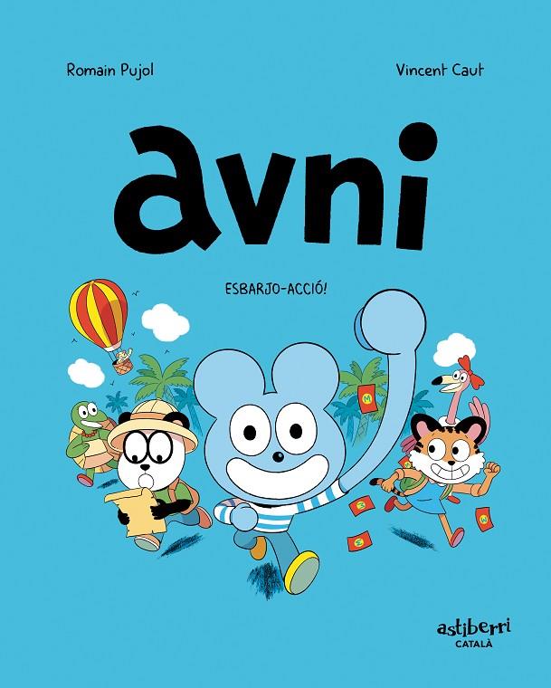 AVNI 03 : ESBARJO-ACCIÓ! | 9788418215810 | CAUT, VICENT / PUJOL, ROMAIN