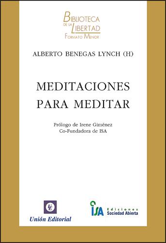 MEDITACIONES PARA MEDITAR | 9788472095847 | BENEGAS LYNCH, ALBERTO
