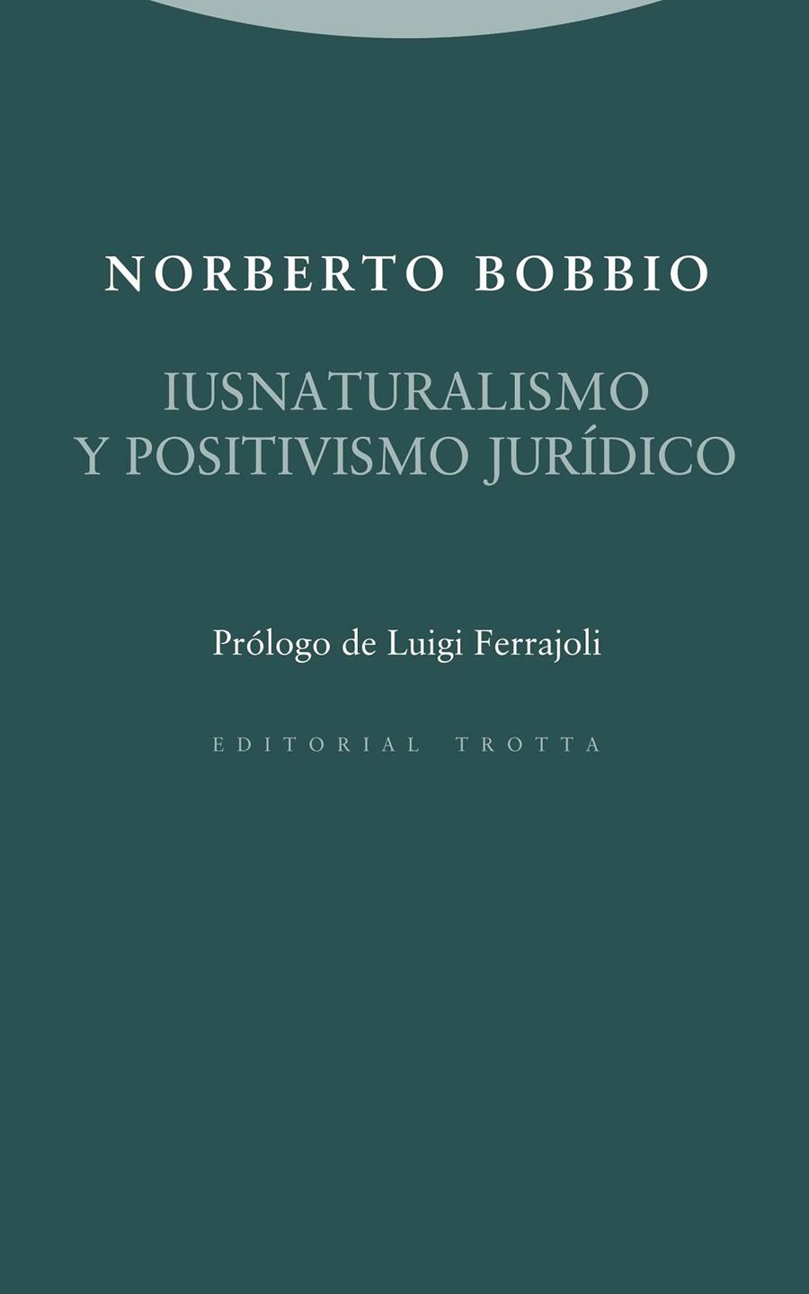 IUSNATURALISMO Y POSITIVISMO JURIDICO | 9788498795707 | BOBBIO, NORBERTO