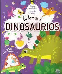 COLORIDOS DINOSAURIOS - PEGO Y ME DIVIERTO PINTANDO | 9789878939766
